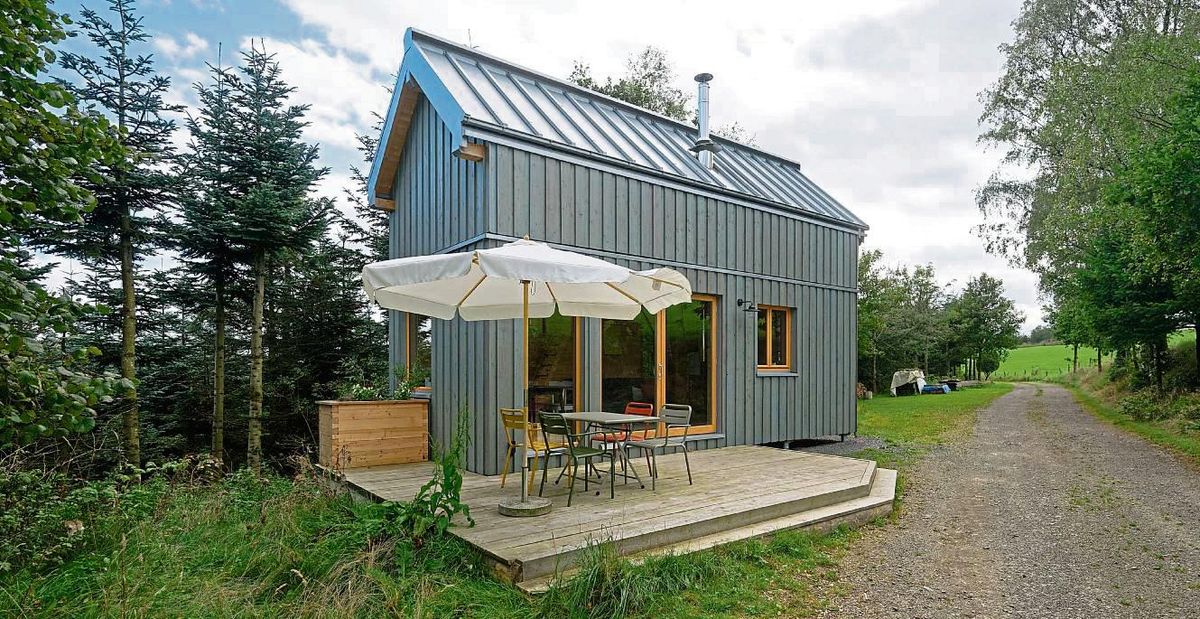 So – oder so ähnlich – könnten die Tiny-Häuser aussehen, die vielleicht bald in Geseke gebaut werden dürfen. Foto: dpa