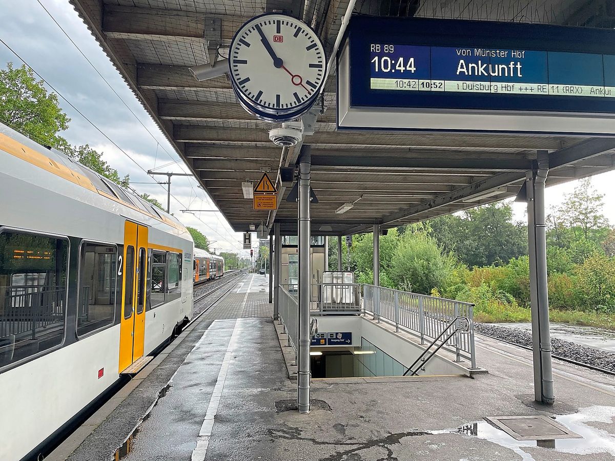Am Lippstädter Bahnhof enden Züge aus Richtung Kassel. Symbolfoto: Rückert