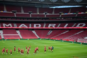 Große Kulisse: Im Metropolitano geht es für das DFB-Team um den ersten Titel seit 2016. - Foto: Sebastian Christoph Gollnow/dpa