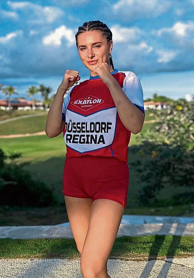 Regina Gelt aus Geseke stellt sich in der TV-Show „Exatlon“ sportlichen Extrem-Herausforderungen.