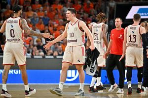Starke Vorstellung: Die Bayern-Basketballer haben die Finalserie wieder ausgeglichen. - Foto: Jan-Philipp Strobel/dpa
