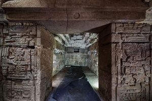 Das gut erhaltene Grab wurde im südlichen Bundesstaat Oaxaca gefunden - Foto: Luis Gerardo Peña Torres/Instituto Nacional de Antropologia e Historia (INAH)/dpa