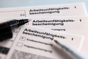 Eine Erkältungswelle hat den Krankenstand im ersten Quartal auf hohem Niveau gehalten. (Symbolbild) - Foto: Jens Büttner/dpa/dpa-tmn