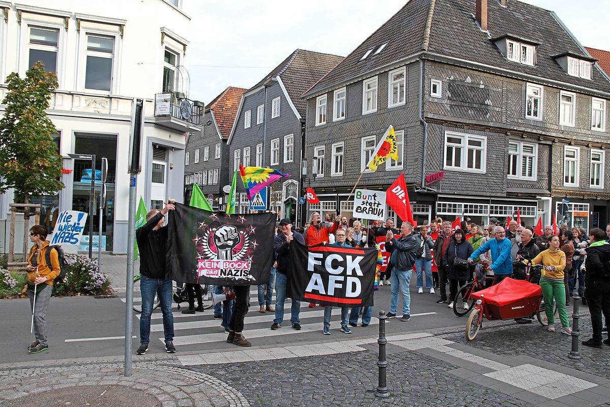 Lippstadt demonstriert am Samstag ab 11 Uhr auf dem Rathausplatz gegen die AfD. Archivfoto: Rückert
