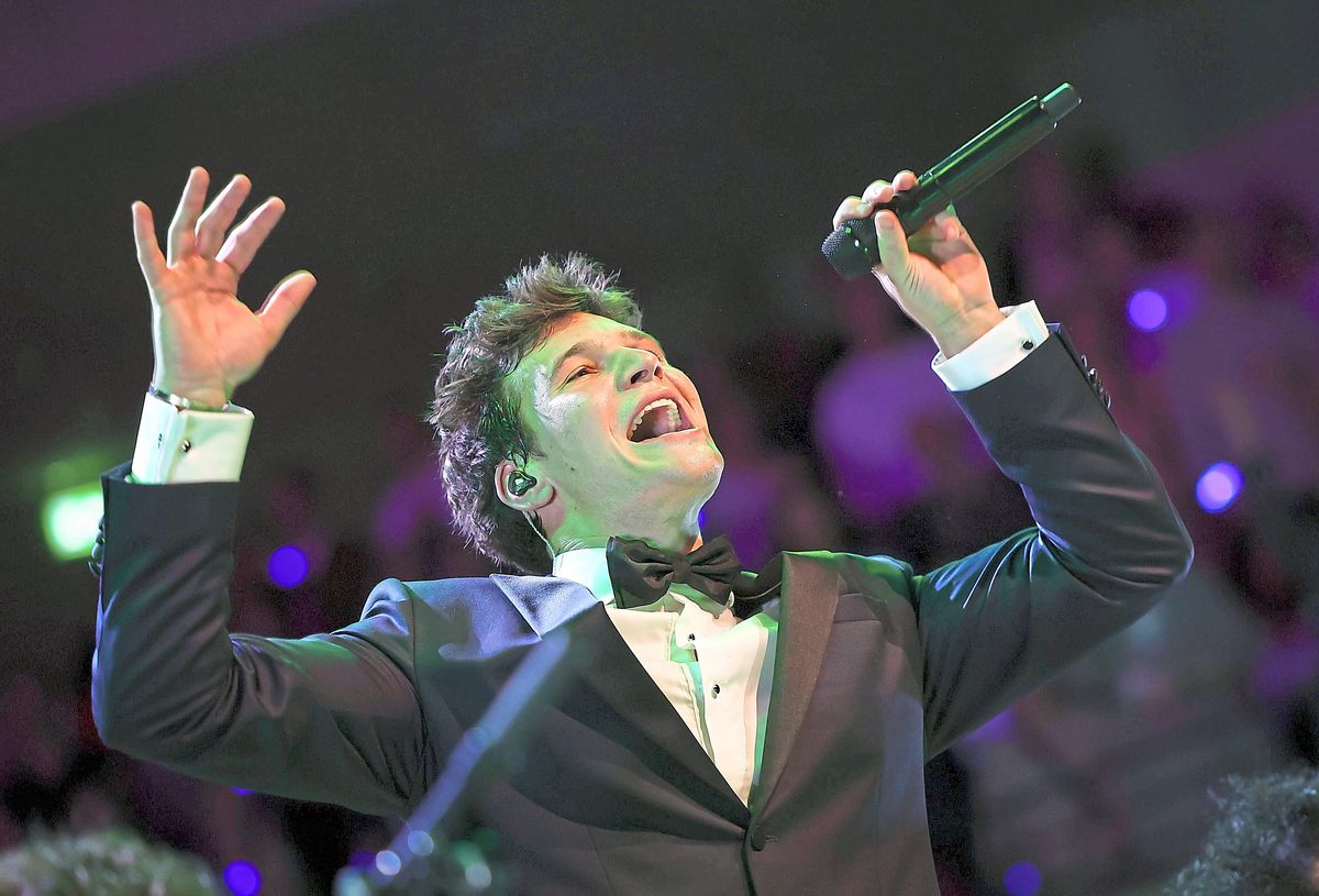 Wincent Weiss kommt am 29. Juni 2024 nach Büren. Foto: DPA
