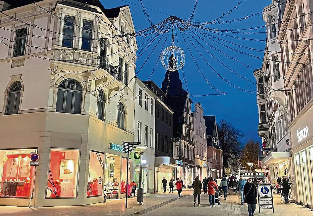 Die Lippstädter Einkaufsstraße in den Wintermonaten. Wäre diese voller, wenn auf die Bedürfnisse der jungen Einwohnerinnen und Einwohner eingegangen werden würde?