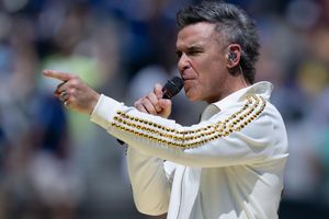 Robbie Williams hat ein neues Album auf den Markt gebracht. (Archivbild) - Foto: Sven Hoppe/dpa