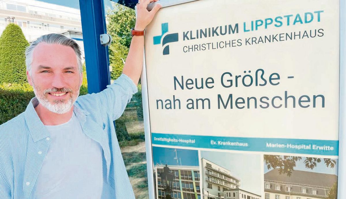 Eine gute medizinische Versorgung in der Fläche ist ein Hauptanliegen des grünen Landratskandidaten Jan Hülsemann. In der Abtreibungsdebatte am Fusions-Klinikum in Lippstadt fordert er die Zurückstellung kirchlicher Dogmen. Foto: Friedrich