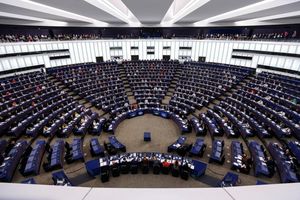 Das Europäische Parlament in Straßburg - am 9. Juni findet in Deutschland die Europawahl statt. - Foto: Jean-Francois Badias/AP/dpa