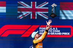 McLaren-Pilot Lando Norris hat den Großen Preis von Miami geonnen. - Foto: Qian Jun/XinHua/dpa