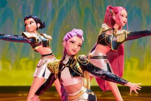 Im Netflix-Hit «KPop Demon Hunters» geht es um die Band Huntrix - hier von links nach rechts: Zoey, Rumi und Mira. - Foto: -/Netflix/dpa