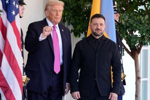 Trump und Selenskyj trafen sich im Weißen Haus. - Foto: Alex Brandon/AP/dpa