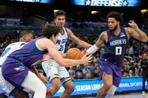 Tristan da Silva und die Orlando Magic hatten gegen die Charlotte Hornets das Nachsehen. - Foto: John Raoux/AP/dpa