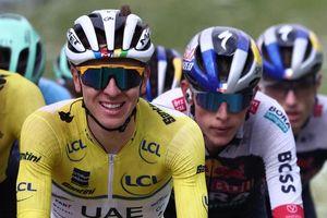 Pogacar glänzt, Lipowitz macht Hoffnung für die Tour. - Foto: Anne-Christine Poujoulat/AFP/dpa