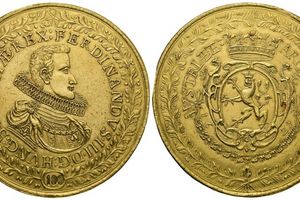 Es gibt nur vier bekannte Exemplare dieser Riesenmünze. (Archivbild) - Foto: -/Numismatica Ars Classica/dpa