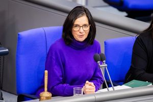 Katrin Göring-Eckardt (Grüne) ist Bundestagsvizepräsidentin im alten Bundestag. Sie hatte früh klargemacht: Sie möchte erneut für dieses Amt kandidieren. (Archivfoto) - Foto: Christoph Soeder/dpa