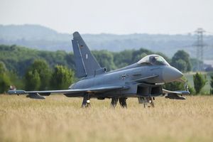 Eurofighter sind bereits jetzt im polnischen Luftraum im Einsatz - Foto: Christoph Reichwein/dpa