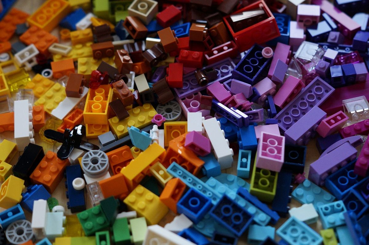Lego spielen macht Spaß. Foto. Pixabay