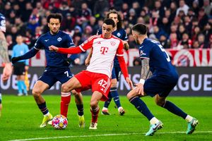 Spielt seit 2020 bei den Bayern: Jamal Musiala. - Foto: Tom Weller/dpa