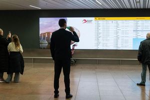 Der Flugverkehr wurde eingestellt. - Foto: Emile Windal/Belga/dpa