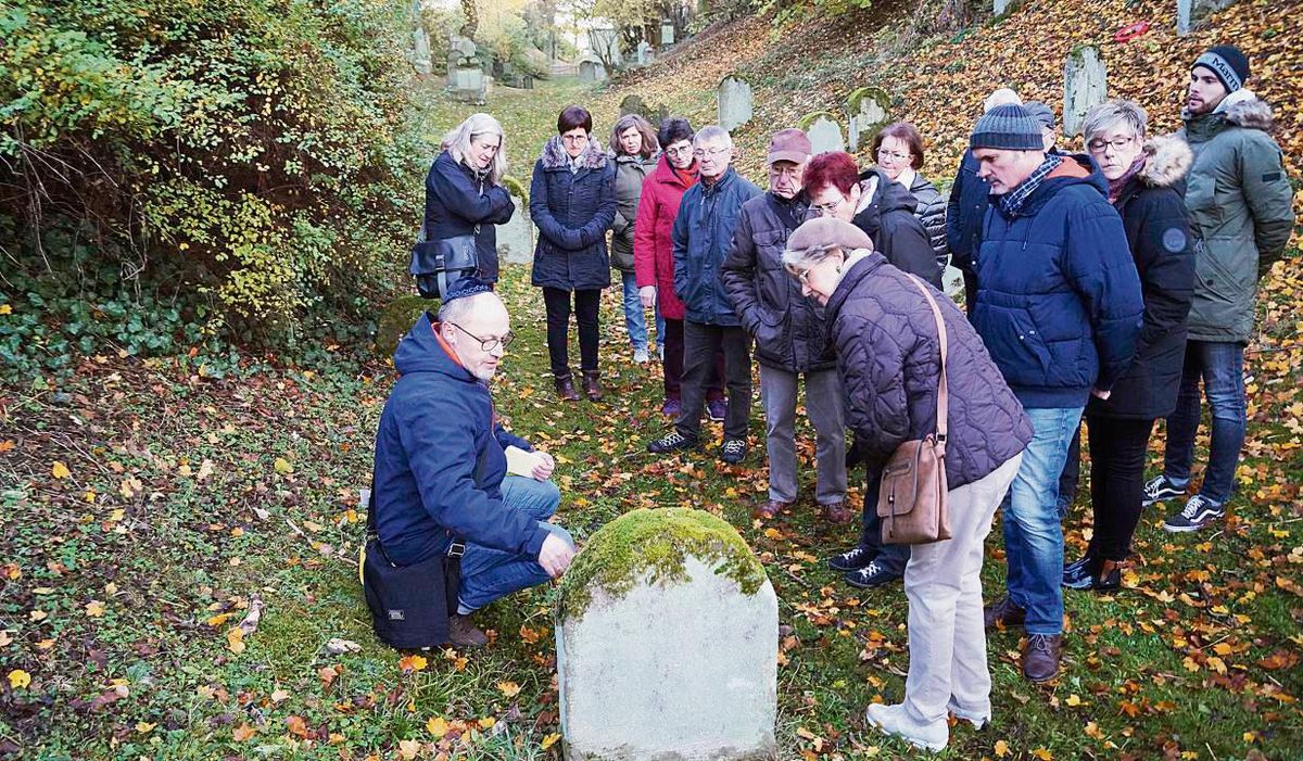 Oft Station der Stadtführungen: der jüdische Friedhof in Rüthen. Archivfoto: Kloer