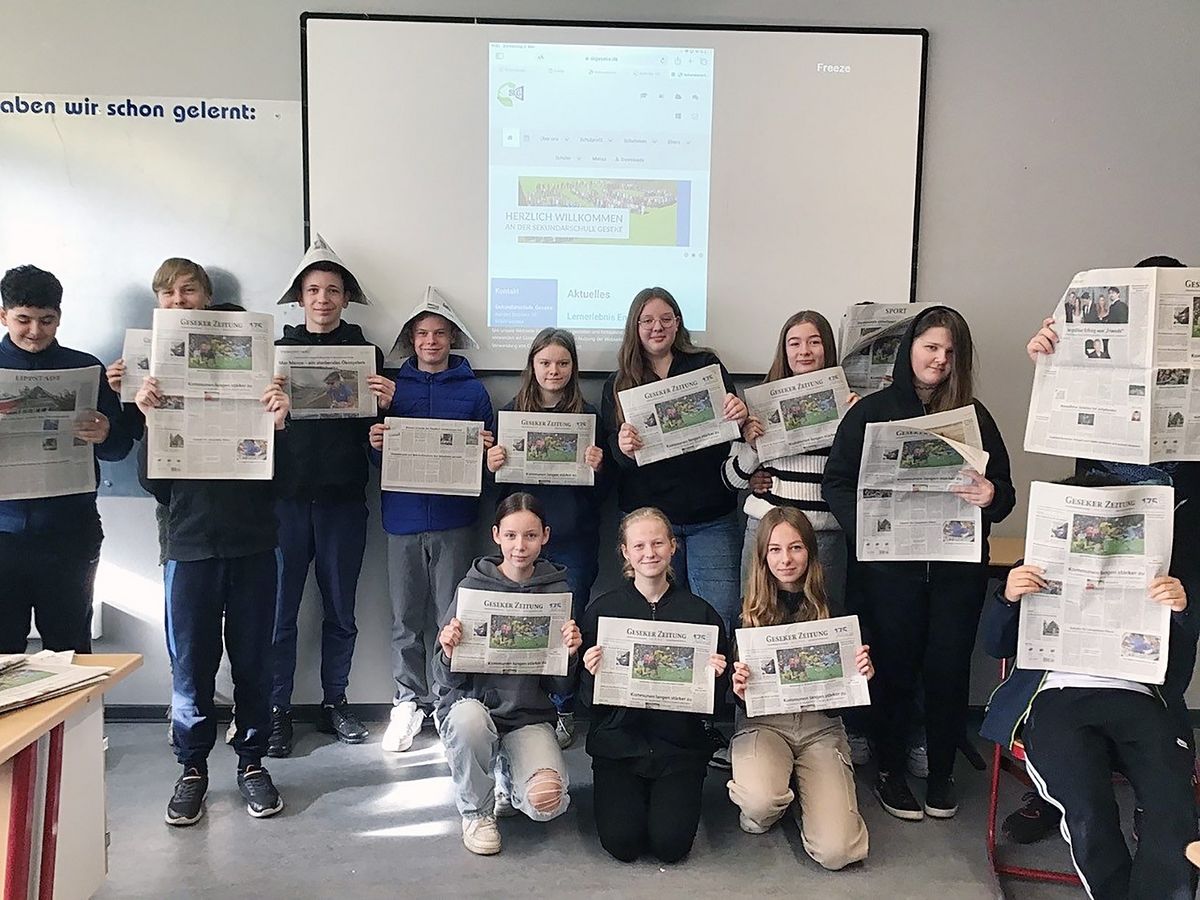 Klassenfoto Sekundarschule Geseke