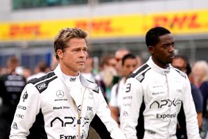 Der Rennsportfilm «F1» mit Brad Pitt hat Chancen auf einen Preis von Hollywoods Produzentenverband. (Archivbild) - Foto: Tim Goode/Press Association/dpa