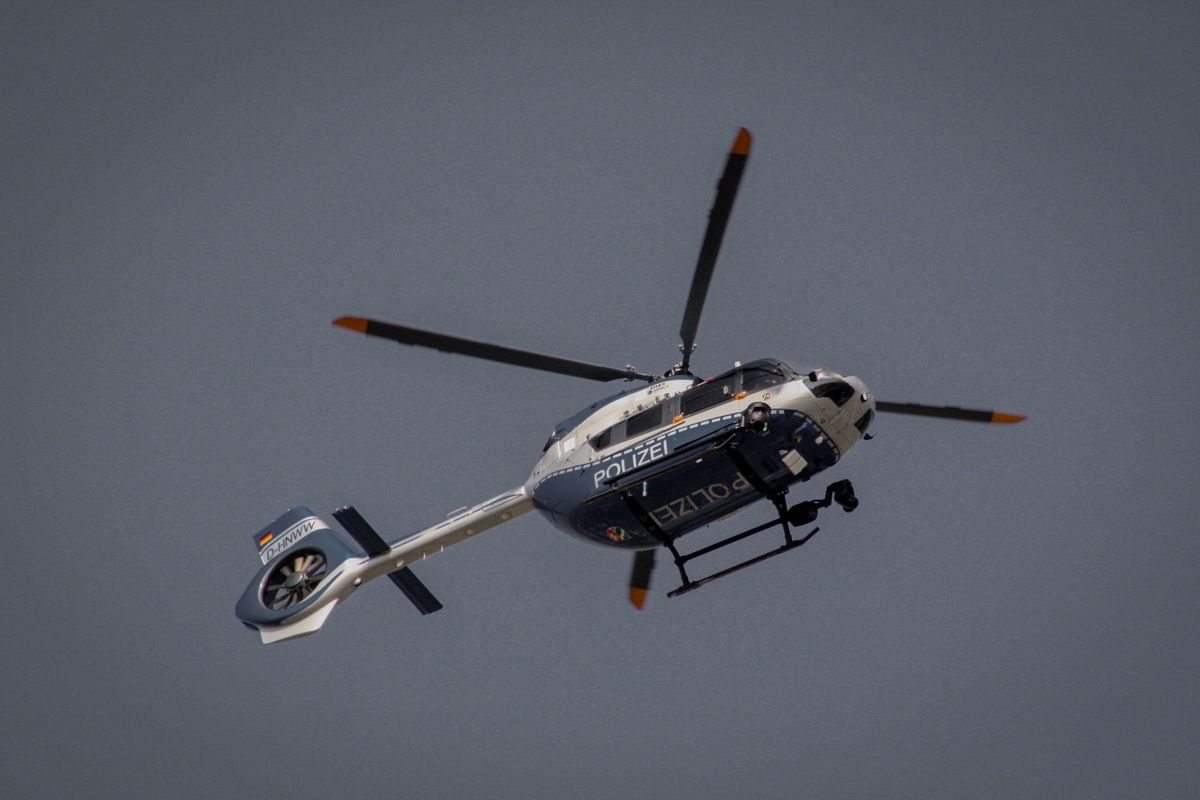 Auch der Polizeihubschrauber hatte bei der Suche nach dem 44-Jährigen keinen Erfolg. Symbolfoto: Niggenaber