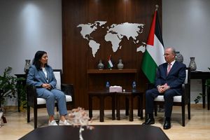 Am Dienstag traf Entwicklungsministerin Reem Alabali Radovan (SPD) den Ministerpräsidenten der palästinensischen Autonomiebehörde in Ramallah. (Archivfoto) - Foto: Katharina Kausche/dpa