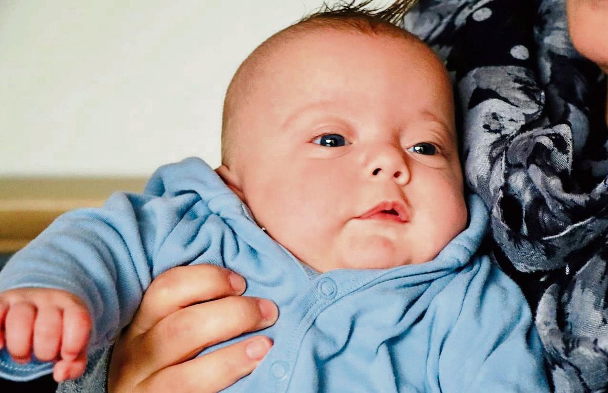 Der kleine Remi (vier Monate) ist todkrank. Seine Eltern möchten die Zeit, die ihnen noch mit ihm bleibt, möglichst intensiv nutzen. Dazu sammeln sie Spenden über ein Internetportal (www.betterplace.me/ein-schoenes-jahr-fuer-remi). Fotos: Dietz