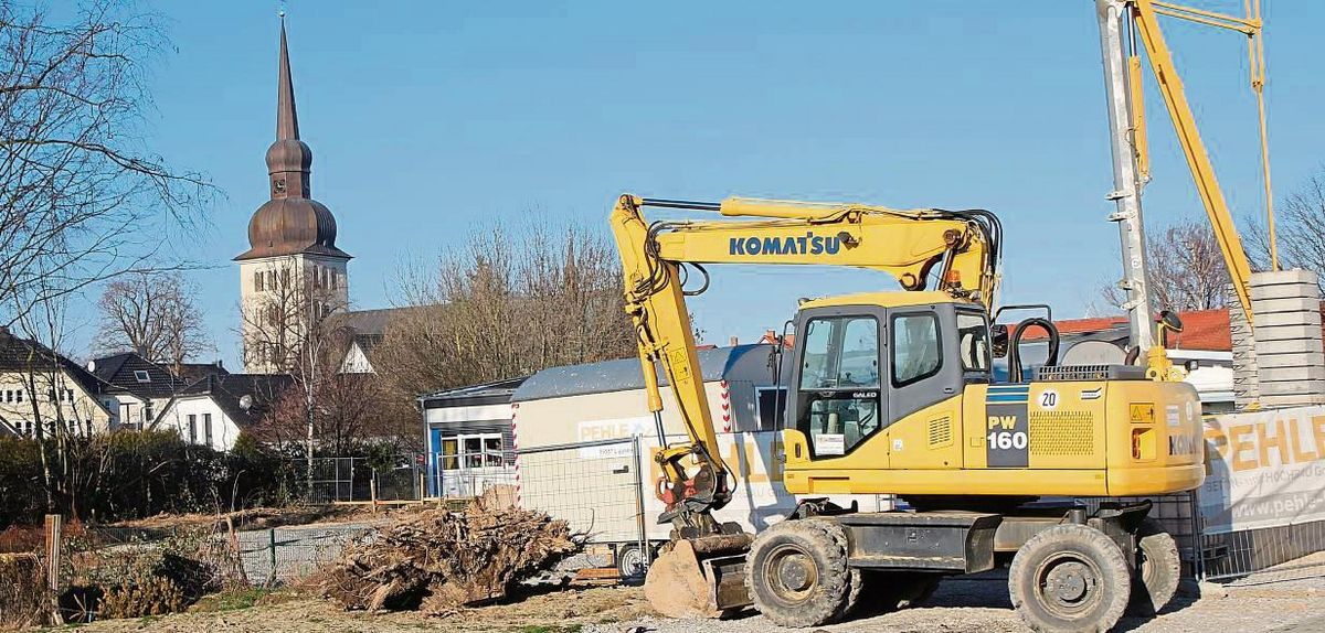 Erste Fundamente für die neue Kita neben der Grundschule in Horn sind mittlerweile gegossen. Foto: Puls