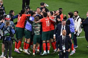 Jubel: Portugal ist nun Rekordsieger. - Foto: Sven Hoppe/dpa