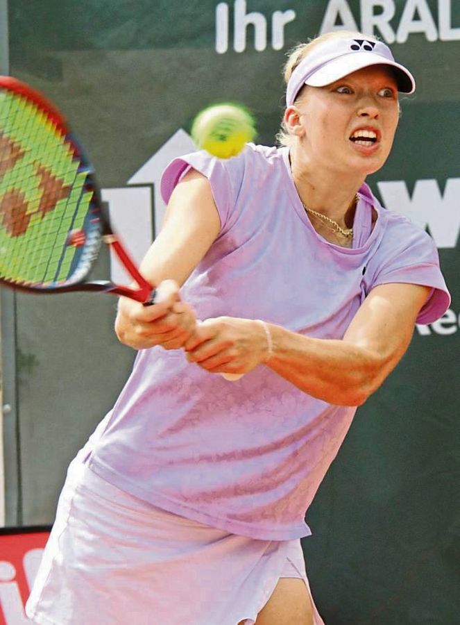 Qualifikantin Marie Vogt, die erst im Viertelfinale der Spanierin Irene Burillo Escorihuela unterlag, spielte ein starkes Turnier und sprach von der besten Woche ihres Lebens.