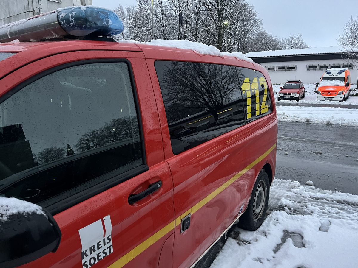 Die Feuerwehren im Kreis Soest waren am Donnerstag im Dauereinsatz. Am Freitag hat sich die Lage deutlich entspannt. Foto: Feuerwehr Kreis Soest