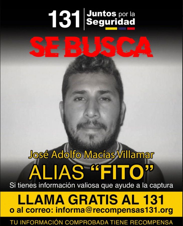 José Adolfo Macías Villamar, alias Fito, war der Anführer der mächtigen Bande Los Choneros. (Archivbild) - Foto: Uncredited/Ecuador's Ministry of Interior/AP/dpa