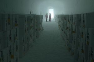 Ein Blick ins Innere der Eiskammer. - Foto: Gaetano Massimo Macri/PNRA/IPEV/dpa