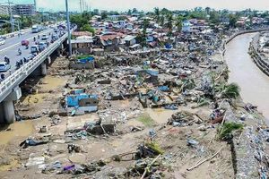Die Zerstörungen auf den Philippinen sind gewaltig, - Foto: Philippine Red Cross/XinHua/dpa