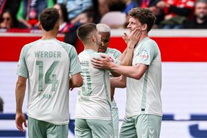 Werder jubelt am letzten Spieltag. - Foto: Harry Langer/dpa