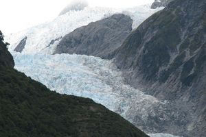Der Fox Gletscher in Neuseeland. - Foto: Rebekah Lyell/dpa