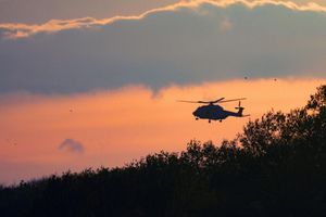 Die Bundeswehr beteiligt sich seit Tagen an der Suche nach Arian - etwa mit einem Tornado-Flugzeug, Drohnen und einem Hubschrauber. - Foto: Markus Hibbeler/dpa