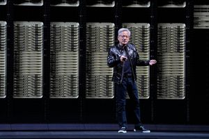 Jensen Huang will dem Silicon Valley auch im Falle einer Milliardärs-Steuer nicht den Rücken kehren. (Archivbild) - Foto: John Locher/AP/dpa