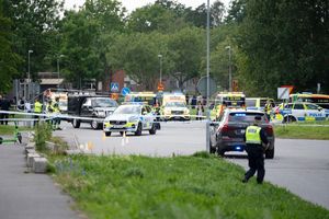 Medienberichten zufolge fand ein Freitagsgebet in der Moschee statt, als es zu dem Vorfall kam. - Foto: Filip Grönroos/TT NEWS AGENCY/AP/dpa