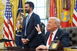 Trump schien von Mamdani begeistert. - Foto: Evan Vucci/AP/dpa