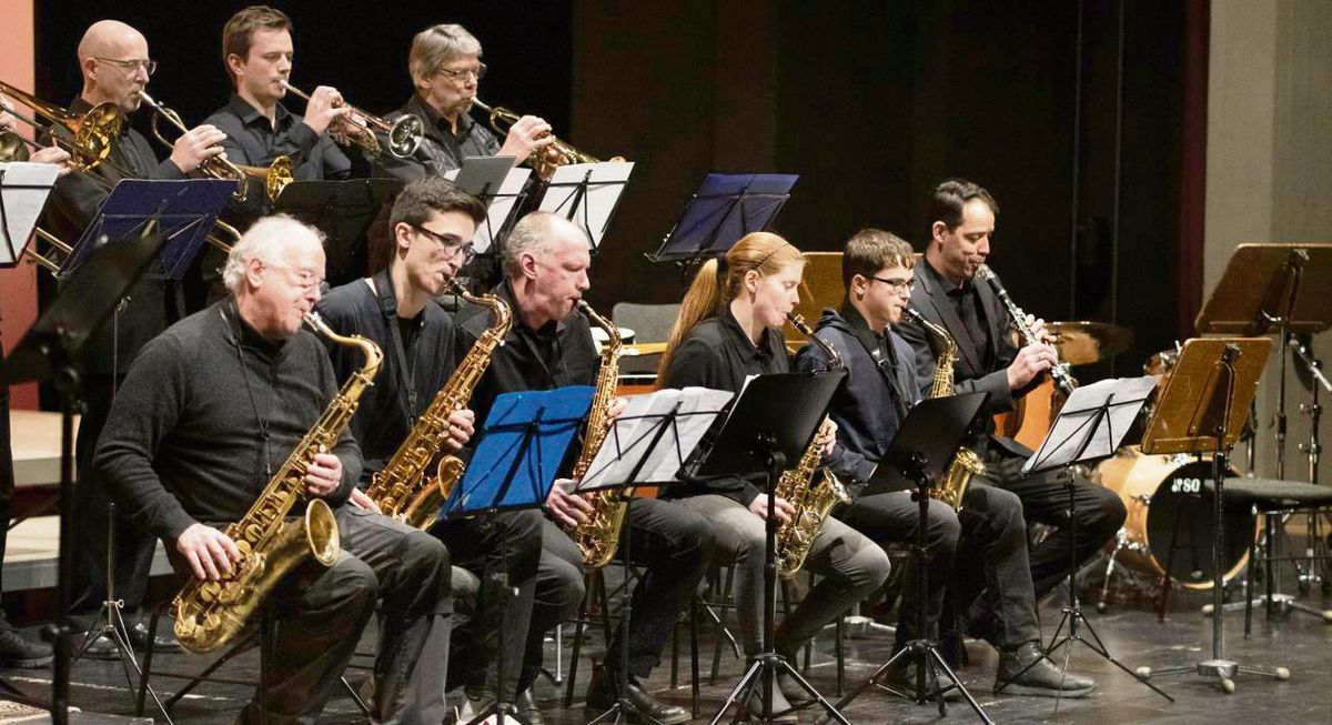Die von Guido Schlegel geleitete Big Band der Musikschule ist am Samstag auch mit von der Partie.