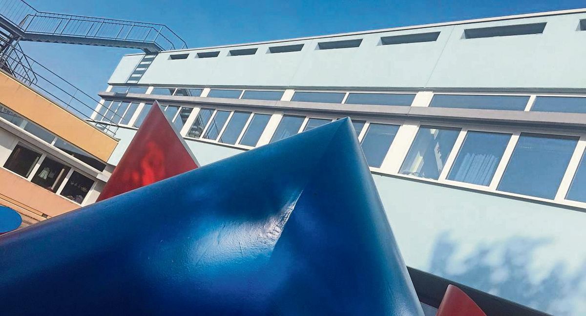 An der Gesamtschule Salzkotten hat es wegen einer Amok-Drohung einen Polizeieinsatz gegeben. Archivfoto: Dietz