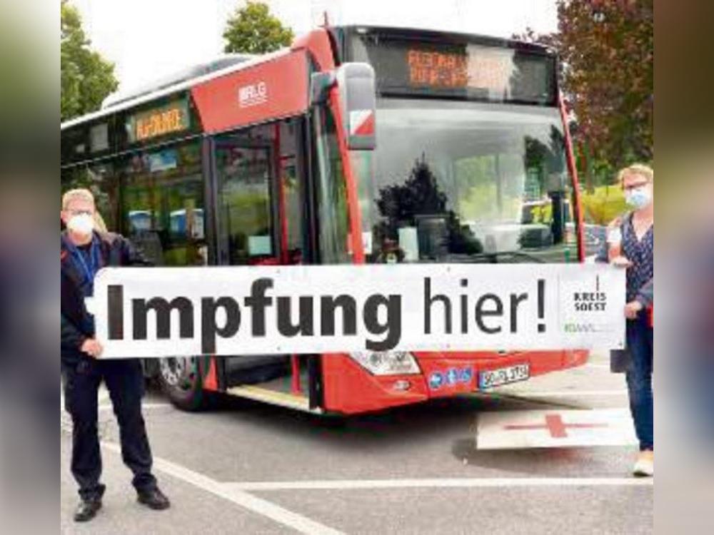 Der Impfbus des Kreises macht nächste Woche mehrfach Station in Lippstadt.