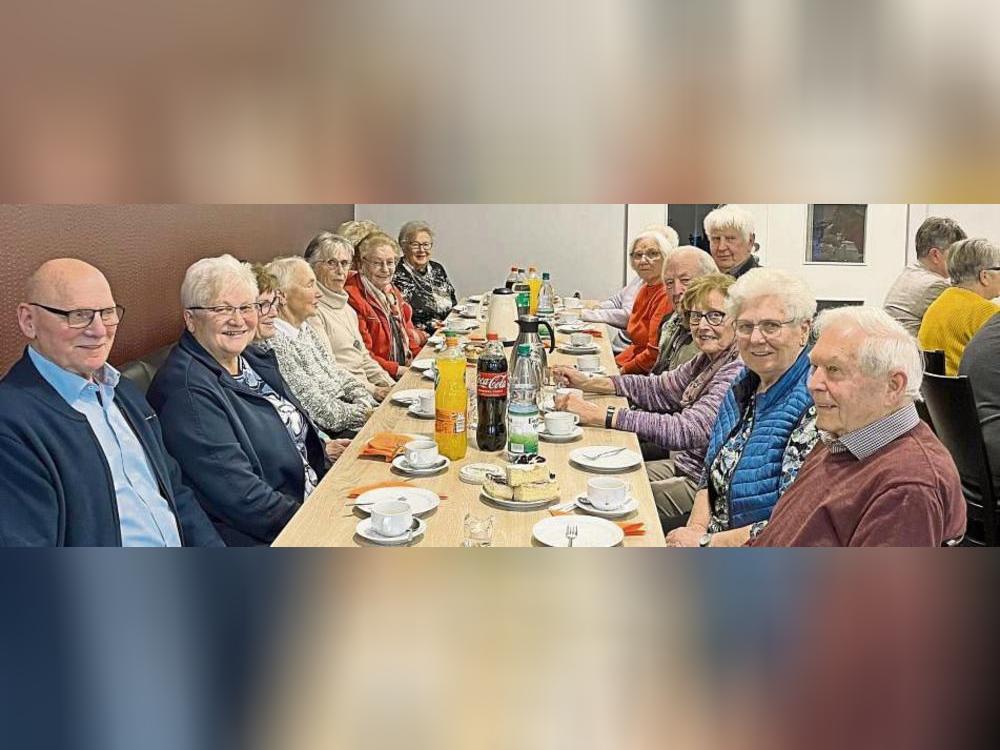 Die Seniorinnen und Senioren freuten sich sichtlich über das Treffen. Foto: Priesnitz