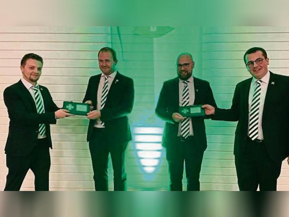 Kai Stange und Silvio Szymczak wurden verabschiedet.