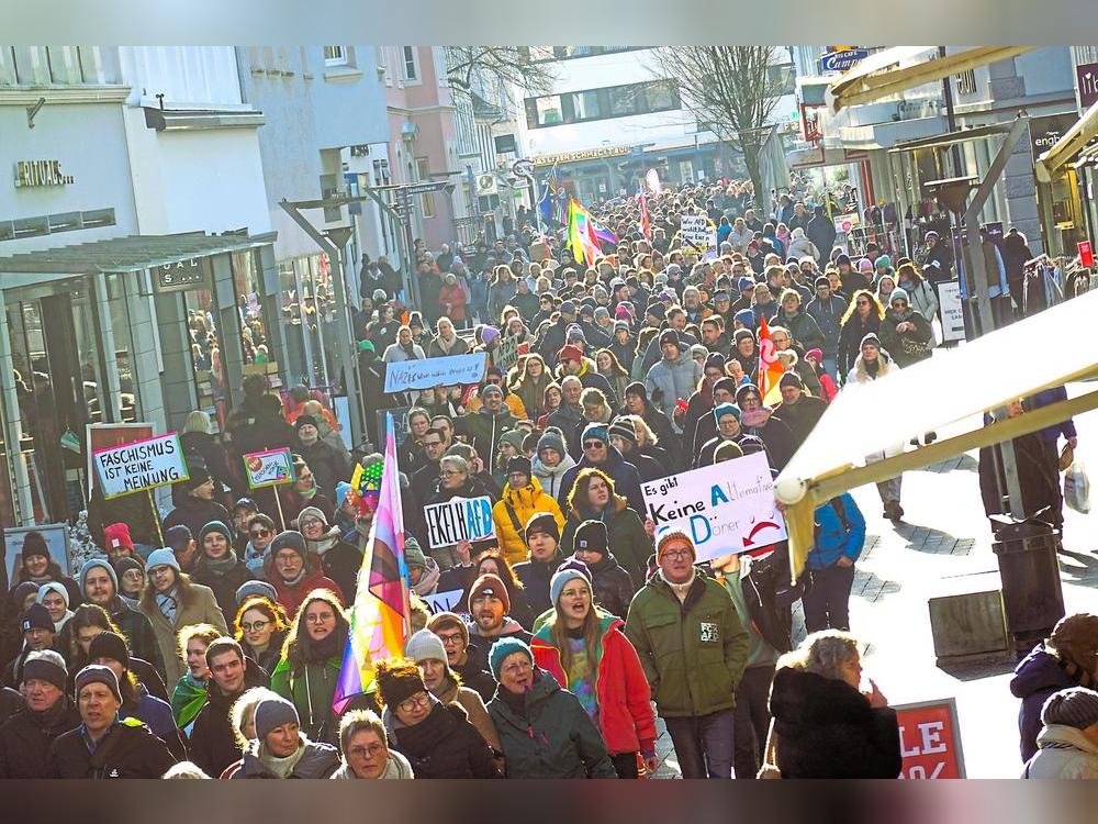 Zum internationalen Tag gegen Rassismus ruft die Lippstädter Awo zusammen mit dem Netzwerk für Frieden und Solidarität zum Fußmarsch in Lippstadt auf: 21. März, 15 Uhr ab Bernhardbrunnen. Archivfoto: Vielberg