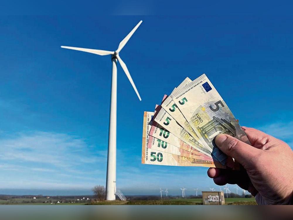 Der Fördertopf aus den Windpark-Nutzungsentgelten ist diesmal fast 106 000 Euro schwer. Symbolfoto: Frenz